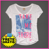 Camiseta Hollister Feminina #19