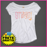 Camiseta Hollister Feminina #8