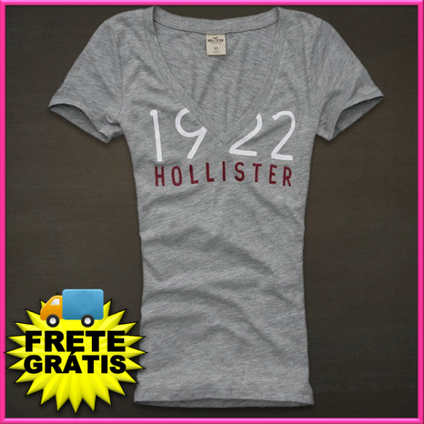 Camiseta Hollister Feminina #28
