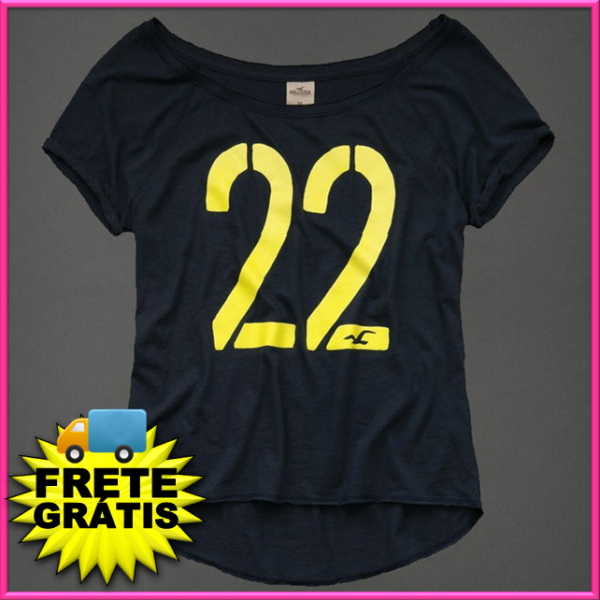 Camiseta Hollister Feminina #42