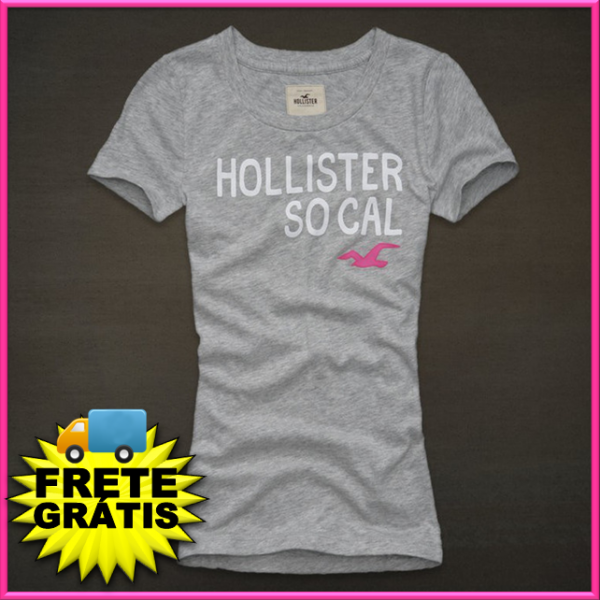 Camiseta Hollister Feminina #24