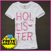 Camiseta Hollister Feminina #12
