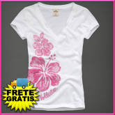 Camiseta Hollister Feminina #16