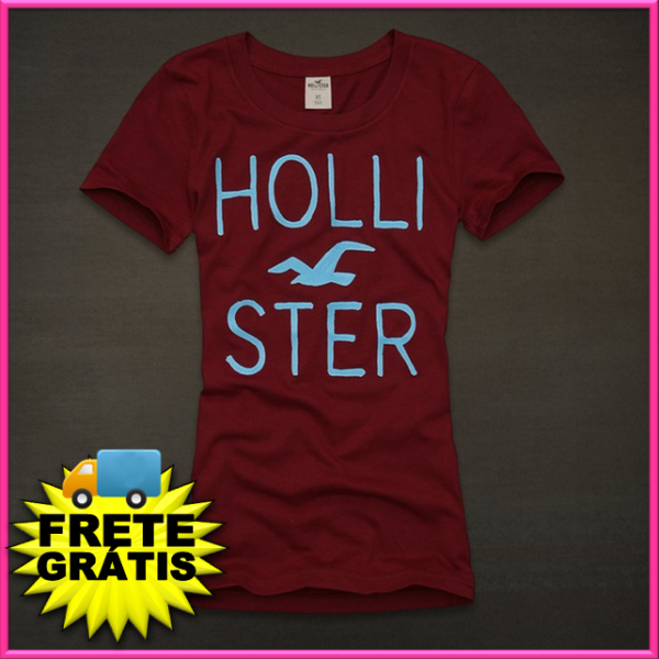 Camiseta Hollister Feminina #47