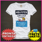 Camiseta Hollister Feminina Pronta Entrega #1