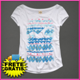 Camiseta Hollister Feminina #15